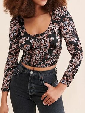 🌟HP🌟Free People Santiago Print Blouse